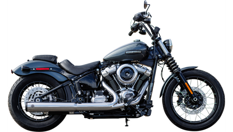 S&S CYCLE Grand National Slip-On Muffler - 50 State - 4" Chrome - M8 Softail 2025 - 550-1160