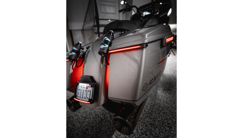 CUSTOM DYNAMICS LED Latch Lights - Saddlebag - Smoke Lens - FL '23-'25 - CD-LATCH-23-S
