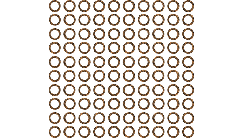 JAMES GASKET Small Pushtube Cork - 100 Pack - Harley-Davidson '36-'79 - JGI-17955-36