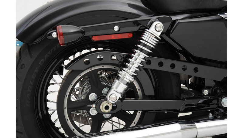 DRAG SHOCKS Premium Ride-Height Adjustable Shocks - Chrome - Standard - 12.5" - Harley-Davidson - Sportster / FXR '77-'03 - C16-0167NUA