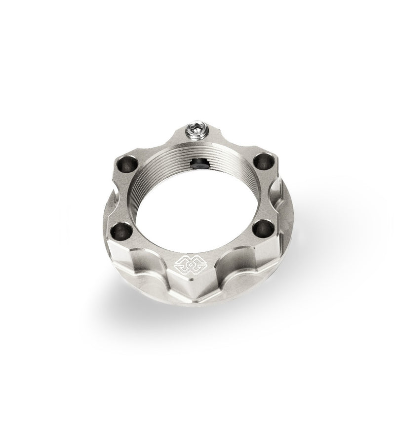 GILLES TOOLING Axle Nut - Pin-Lock - Rear - M25 x 1.5" - Aprilia/Suzuki - ACM-25-15