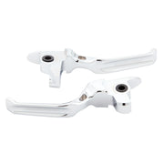 ARLEN NESS Lever Set - Method - Chrome - 96-17 Big Twin (FLST / FXD) - 530-020 - PartsOutlet.com.au