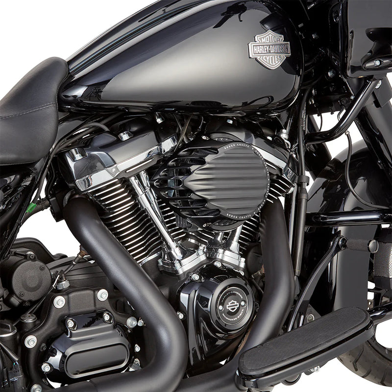 ARLEN NESS Rough Craft Air Cleaner Kit - Black -  Touring '24+ & Softail '25+ - RC-600-021