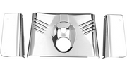 DRAG SPECIALTIES 3-Piece Fork Tins - Chrome - Ribbed - '86-'17 FLST 74156 - PartsOutlet.com.au