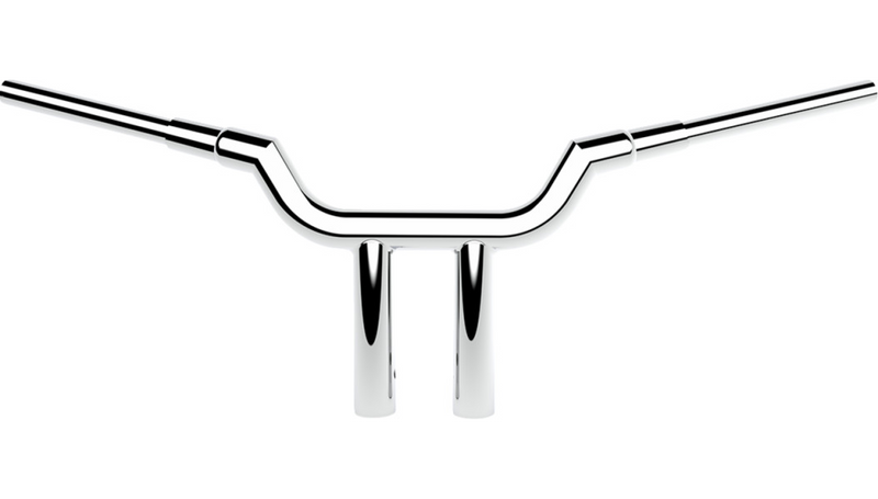 LA CHOPPERS Handlebar - Valley - T-Bar - 10" - Chrome - LA-7344-10
