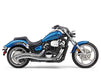 COBRA Speedster Swept Exhaust - Chrome - Yamaha Stryker 1300 - 2011-2016 - 2230 - PartsOutlet.com.au