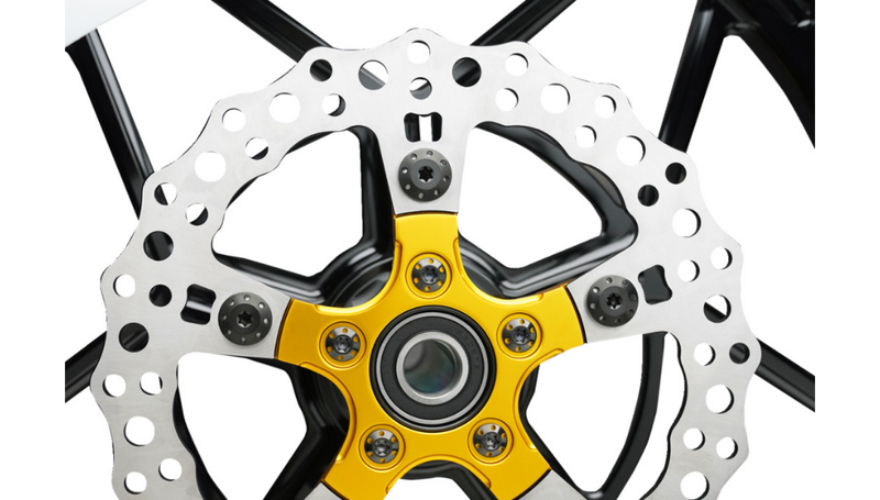 ARLEN NESS Bolt Kit - Holeshot/Brake Rotor/Front - Hub Mount - Black - 5/16"-18 x 7/8" - 5 Pack - 300-913