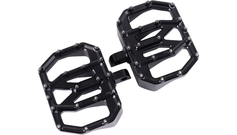THRASHIN SUPPLY Mini Aggressor Floorboards - HD Male Mount '72-'25 - TSC-2031-1-D