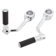 ARLEN NESS Forged Highway Peg Mounts w/ Pegs - Chrome 400-046 - PartsOutlet.com.au