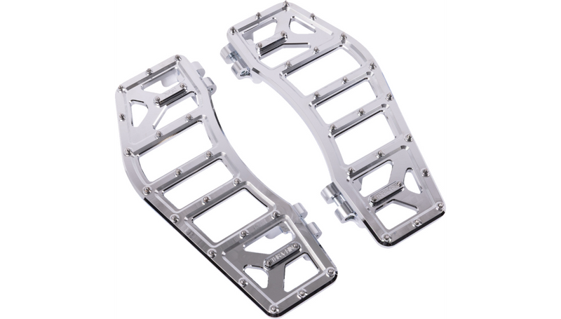 THRASHIN SUPPLY Aggressor Floorboards - Chrome - FL '07-'25 - TSC-2219-3