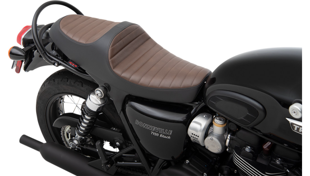 Z1R Predator III Seat - Brown/Black - Vinyl '16-'19 - Classic 0810-2213 - PartsOutlet.com.au