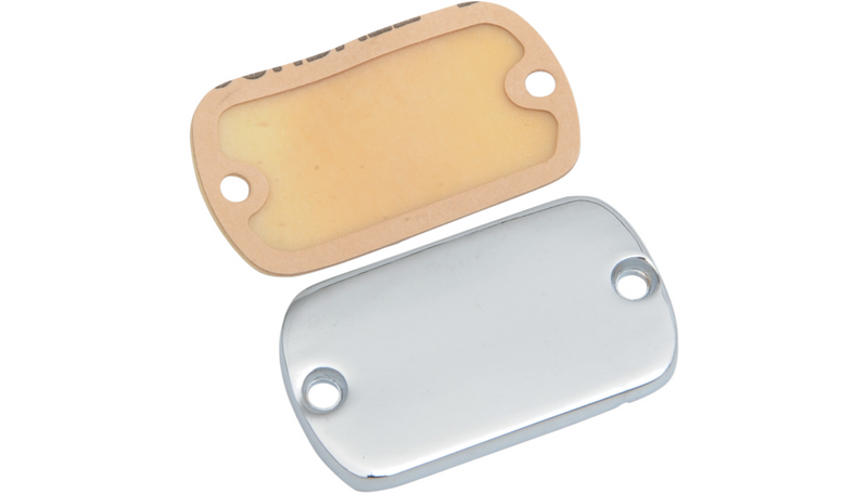 DRAG SPECIALTIES Master Cylinder Cover - Harley-Davidson 1972-1981 - Chrome 28-0067A - PartsOutlet.com.au