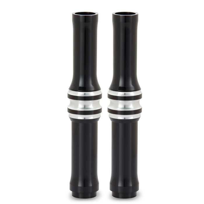 ARLEN NESS 10-GAUGE® PUSHROD TUBE COVERS, BLACK - 17-up M8 - 03-643 - PartsOutlet.com.au