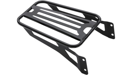 COBRA Sissy Bar Luggage Rack - Black - Tubular - '18-'20 Softail 602-3502B - PartsOutlet.com.au