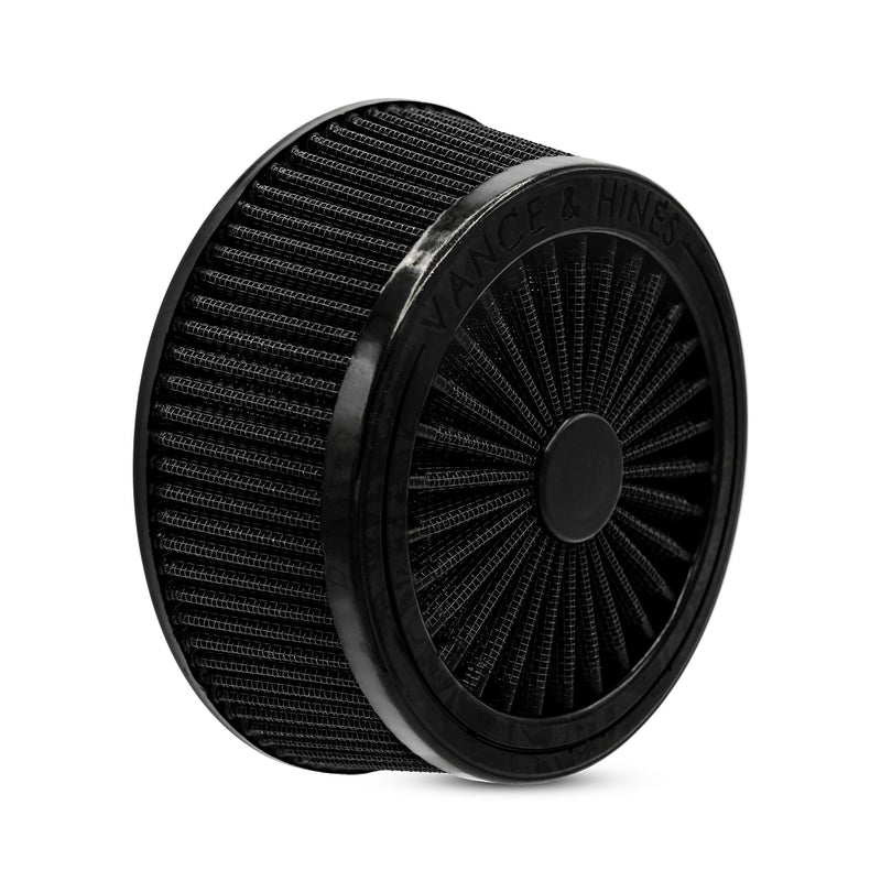 VANCE & HINES Replacement VO2 Air Filter - Black 23723 - PartsOutlet.com.au