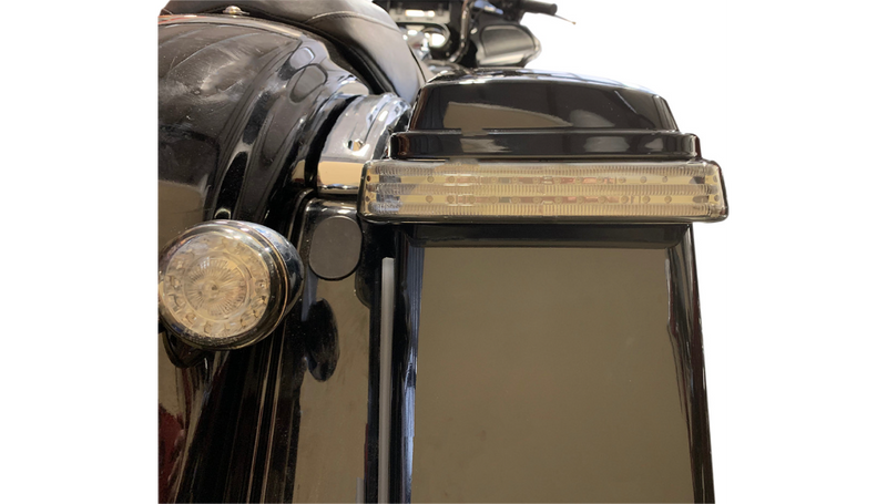 CUSTOM DYNAMICS Saddlebag Lights - BCM - Chrome/Smoke - FL '14-'25 - PB-SB-BCM-CS