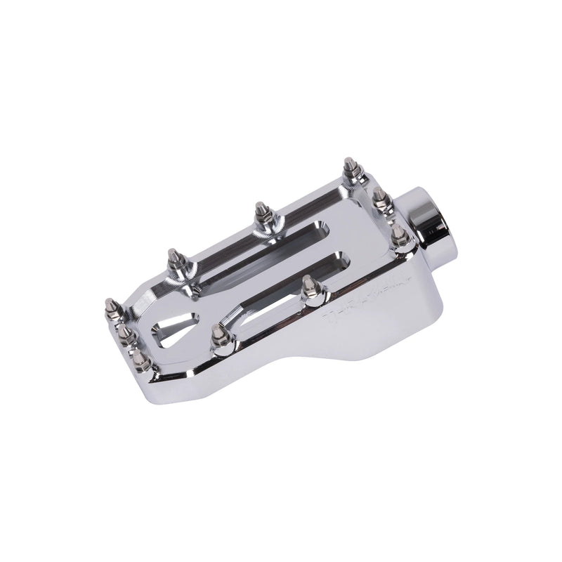 THRASHIN SUPPLY Aggressor Brake Pedal - Chrome - Touring - TSC-2221-3