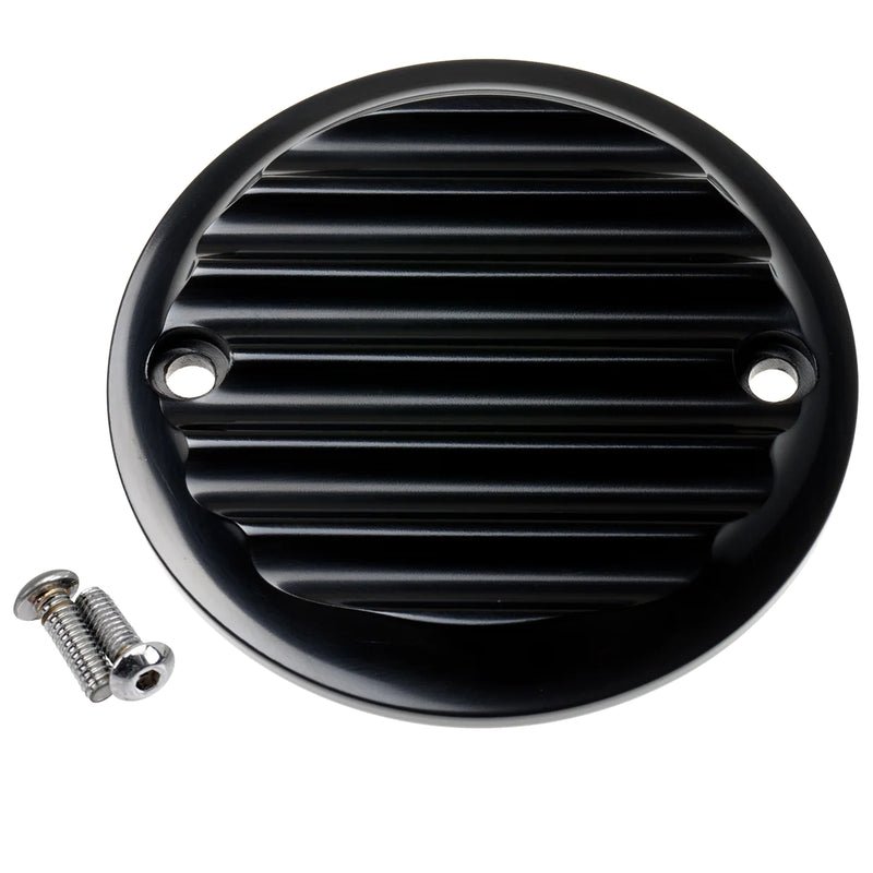 JOKER MACHINE Points Cover - Anodized Black - Harley-Davidson 1970-2022 - 02-98-1 - PartsOutlet.com.au