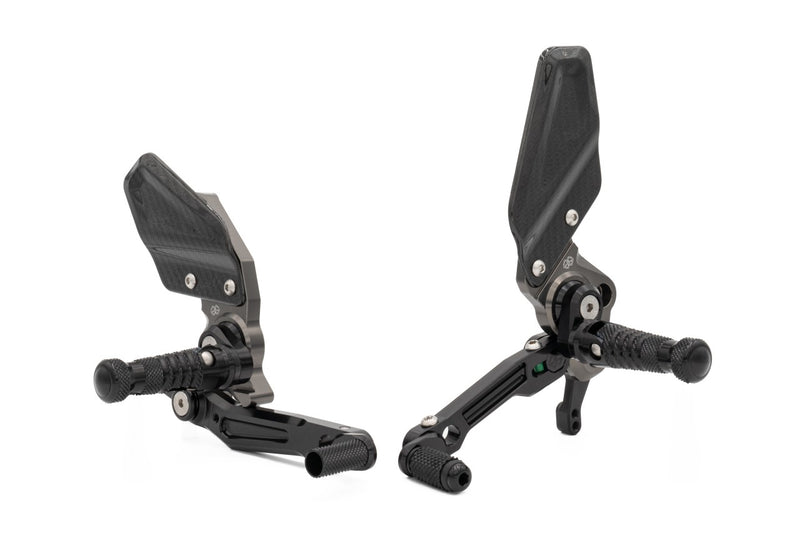 GILLES TOOLING Adjustable Rearset - Chrome - Indian '19-'24 - RCT10GT-IN01