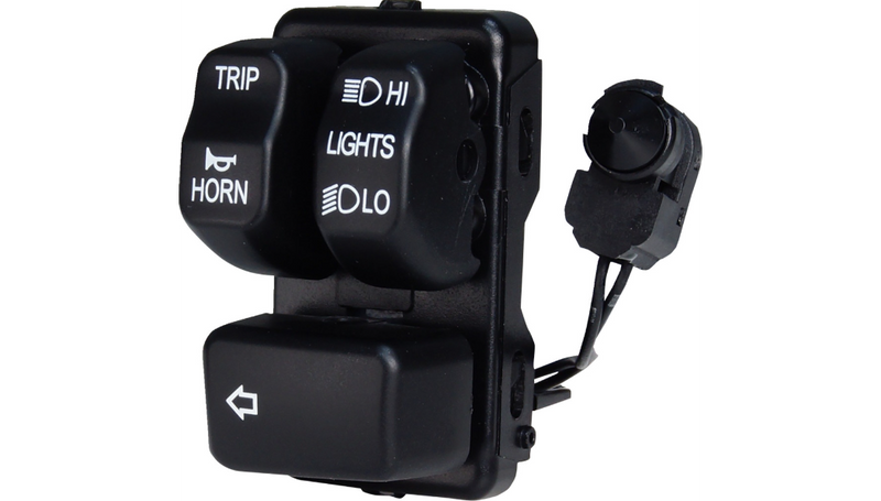 DRAG SPECIALTIES Control Module - Left - Black - Harley-Davidson 2011-2020 - 78591B - PartsOutlet.com.au