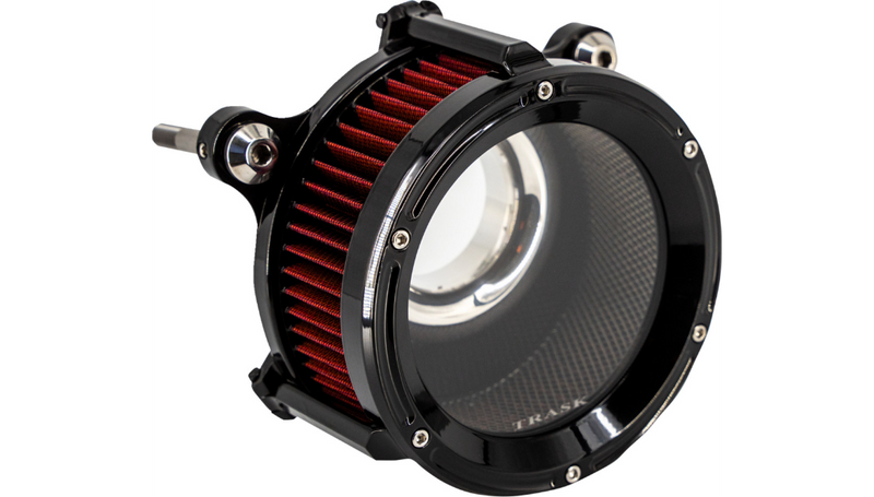 TRASK Assault Air Cleaner - Black - Throttle by Wire - Harley-Davidson '08-'17 - TM-1020BK