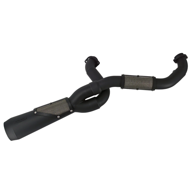 TRASK 2-into-1 Big Sexy Exhaust System - Black - Harley-Davidson '18-'24 - TM-5130BK