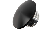 JOKER MACHINE Knurled Gas Cap - Black - Harley-Davidson 1993-2023 - 10-444B - PartsOutlet.com.au