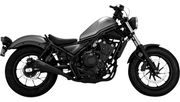 VANCE & HINES Upsweep Slip-On Muffler - Black - Honda Rebel 2017-2019 - 48421 - PartsOutlet.com.au