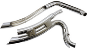COBRA Speedster Swept Short Exhaust - Chrome - FXSB '13-'17 6226 - PartsOutlet.com.au
