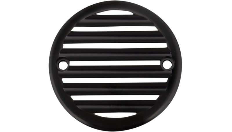 JOKER MACHINE Points Cover - Anodized Black - Harley-Davidson 1970-2022 - 02-98TC - PartsOutlet.com.au