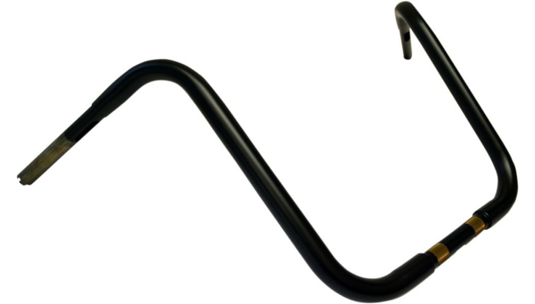 DRAG SPECIALTIES Handlebar - 1 1/4" Buffalo Ape - 16" - TBW - Harley-Davidson 2008-2022 - Flat Black 0601-3507