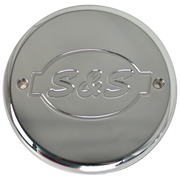 S&S CYCLE Chrome Billet S&S® Logo Cover for S&S® Air Cleaners For 2014-'16 Indian® Touring Models 170-0242 - PartsOutlet.com.au
