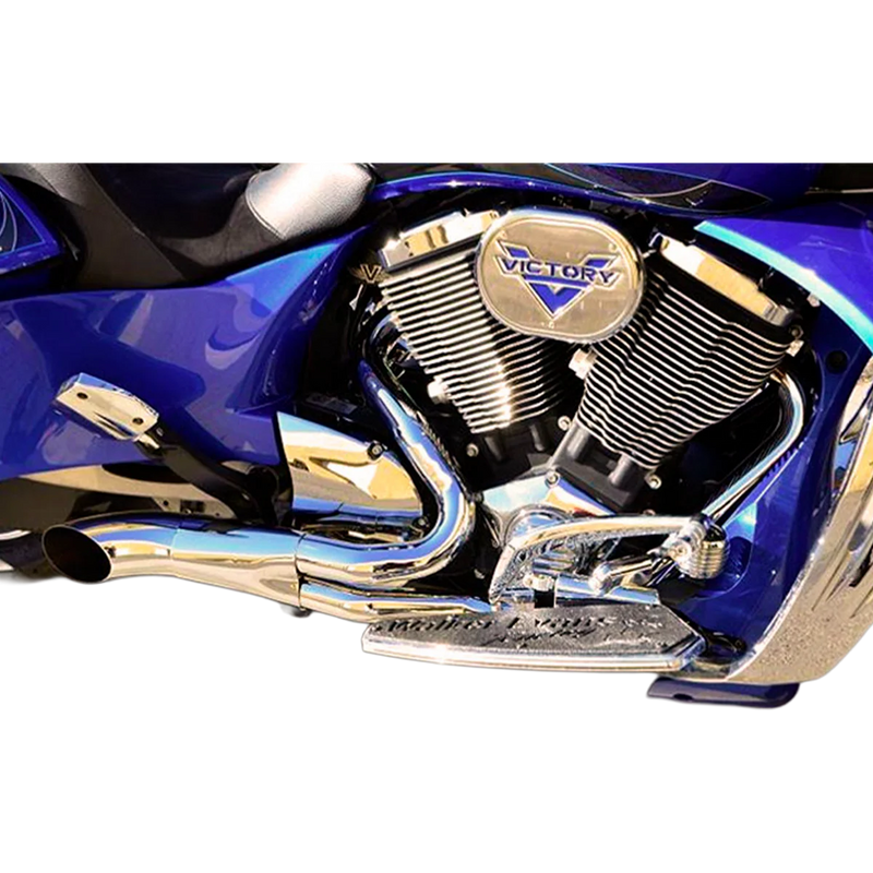 TRASK 2:1 Exhaust - Chrome - Victory '06-'18 - TM-3033CH