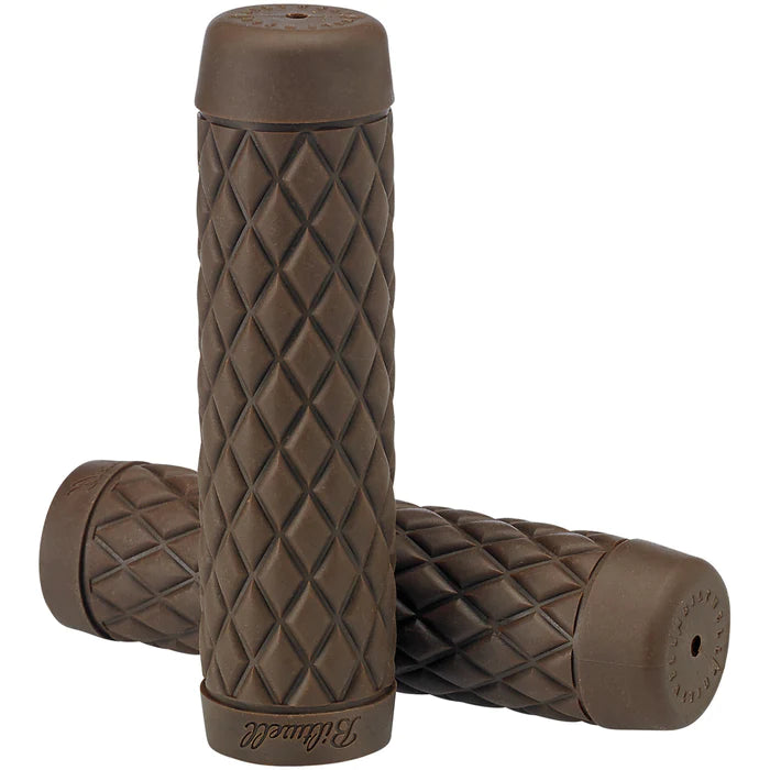BILTWELL Grips - Torker - 1" - Chocolate 6705-0401