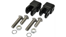 LA CHOPPERS ADAPTERS FOR MALE MOUNT FOOTPEGS BLACK UNIVERSAL - LA-7202-01B - PartsOutlet.com.au