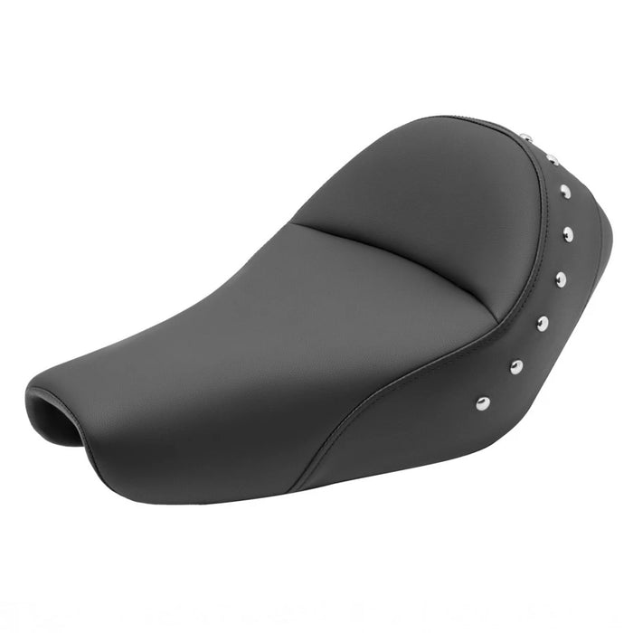 SADDLEMEN Studded Heels Down Seat Sportster 3.3gal - XL 04+ - 807-11-0011 - PartsOutlet.com.au