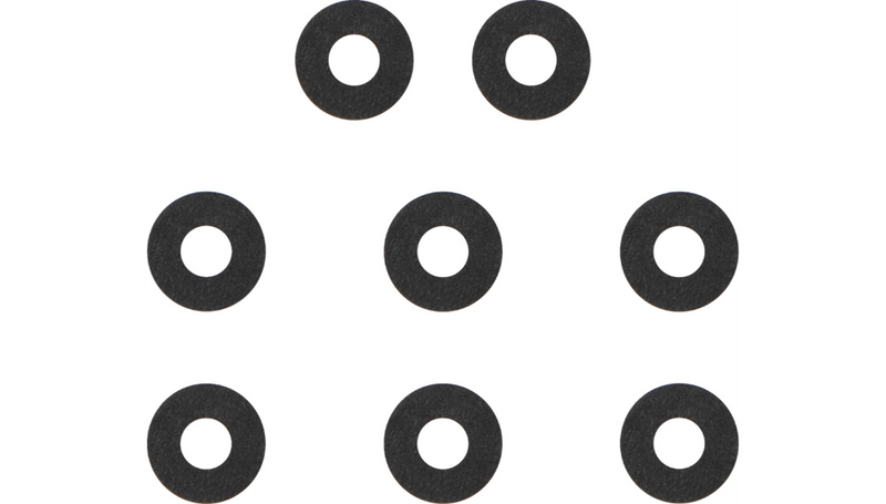 JAMES GASKET Rocker Cover Fiber Washer Set - Harley-Davidson '84-'03 - JGI-6114-F