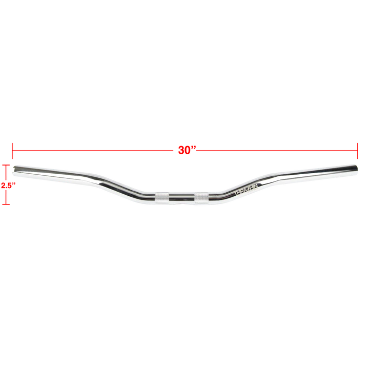 THRASHIN SUPPLY CO. Handlebar - Low Bend - Chrome TSC-2702-3 - PartsOutlet.com.au