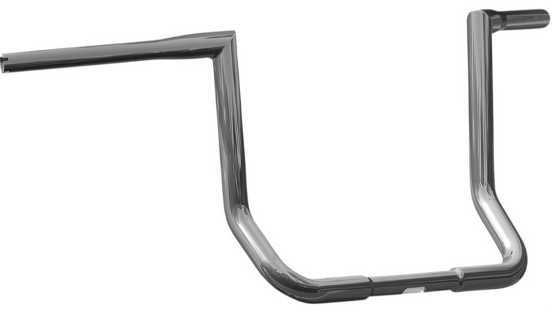 KHROME WERKS Batwing Buck 25 Handlebar - 1 1/4" - FLH 08+ - 12" - Chrome - 300632