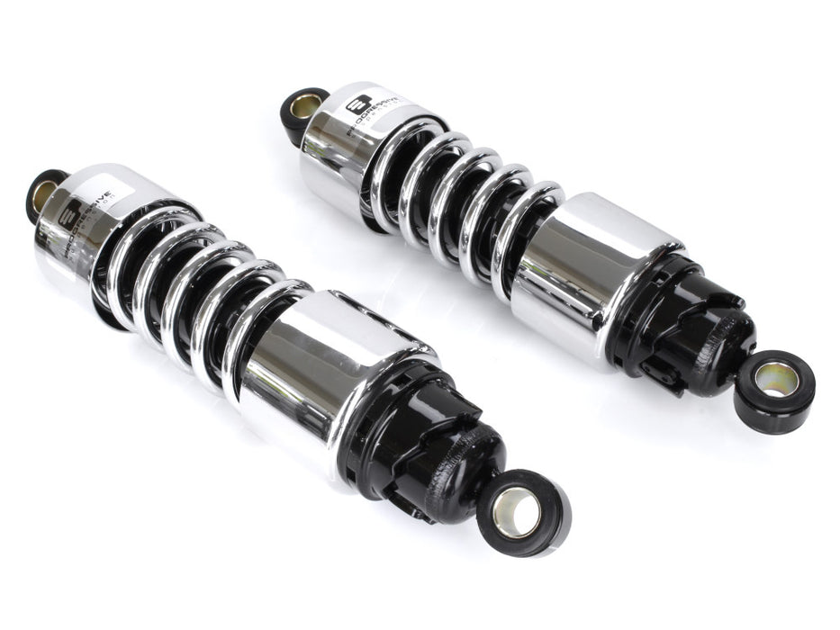 PROGRESSIVE SUSPENSION 412 Series Shock - 11.5" - Standard - Chrome - Harley-Davidson Touring 06+ FLH/T 412-4074C