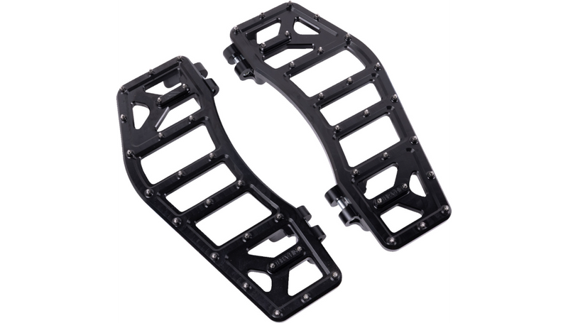 THRASHIN SUPPLY Aggressor Floorboards - Black - FL '07-'25 - TSC-2219-1