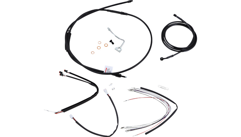 BURLY BRAND Control Kit - 18" Ape Hanger Handlebars - Road Glide '15-'16 - B30-1175