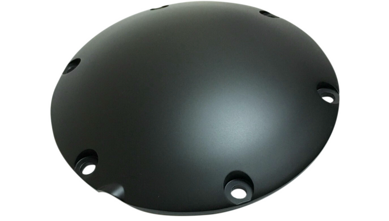 DRAG SPECIALTIES Satin Black Derby Cover - Harley-Davidson 2004-2022 - 301500 - PartsOutlet.com.au