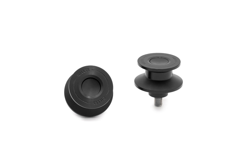 GILLES TOOLING Swingarm Spool - Black - Aprilia/Ducati/Honda/Yamaha - PSA2-M6-BD