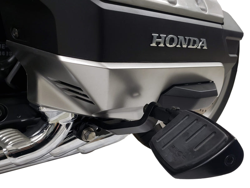 RIVCO PRODUCTS Highway Mounts and Pegs - Black - Honda GL 1800 '18-'25 - GW004