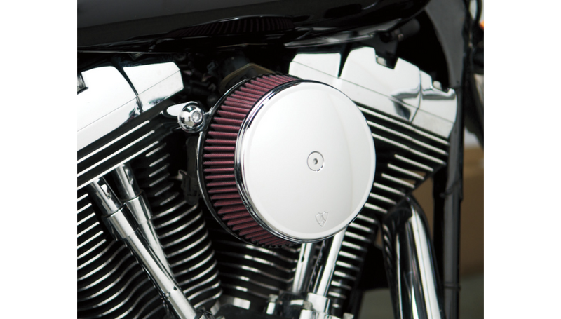 ARLEN NESS SMOOTH STAGE 1 BIG SUCKER™, CHROME - 88-up XL SPORTSTER - RED PRE-OILED - 18-324 - PartsOutlet.com.au
