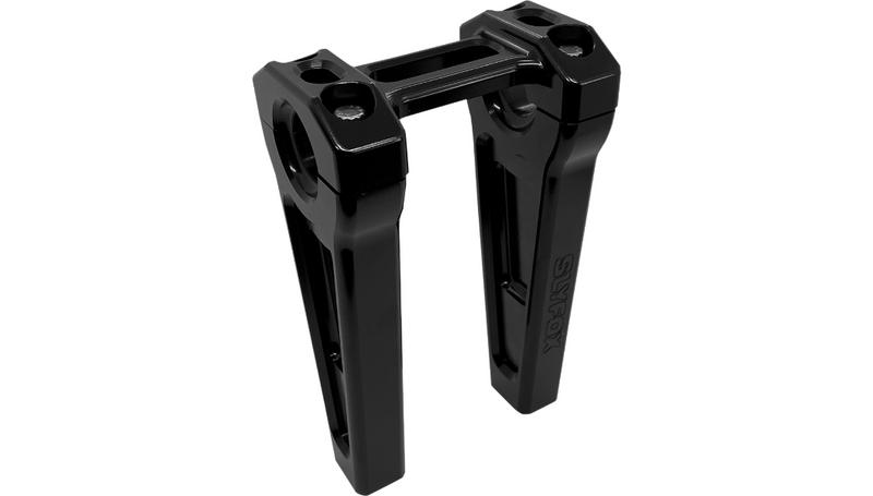 SLYFOX Risers - Straight - 6" - Black TM-SLY4