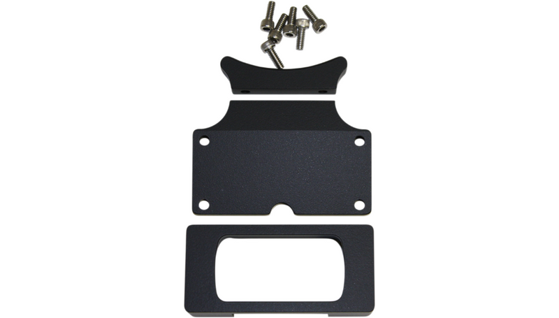 WILD 1 Gauge Relocation Bracket - Satin Black - Softail '18-'19 - WO540B - PartsOutlet.com.au