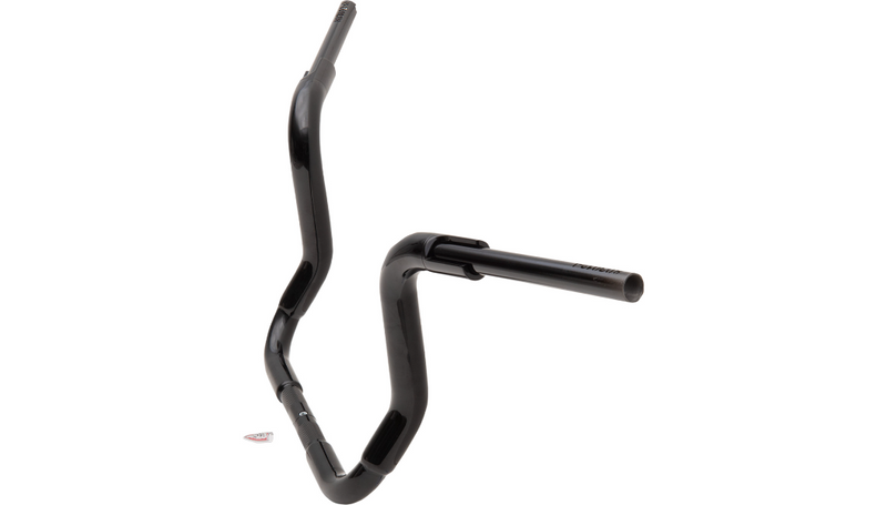 FAT BAGGERS INC. 1-1/2" EZ Install Rounded Top Handlebar - 12" - Black - FLH '08-'20 - 803012-B