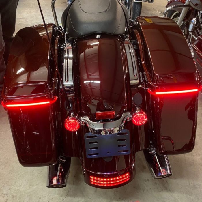 CUSTOM DYNAMICS Saddlebag Lights - Smoke Lens - FL '14-'23 - CD-LPDC-BCM4-S